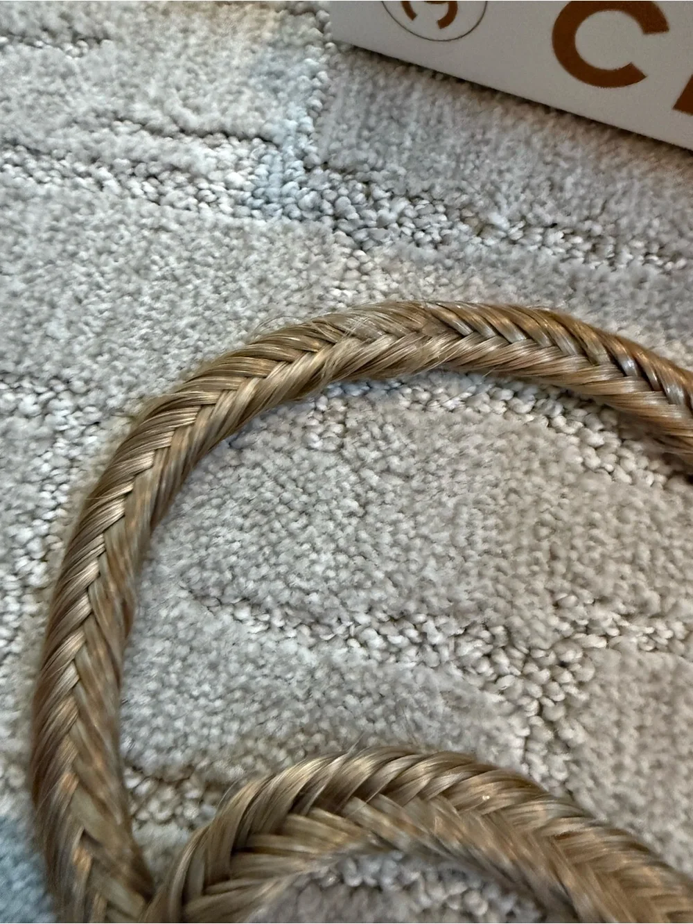 Set of 3 Braided Hair Headbands – Blonde/Golden Tones
